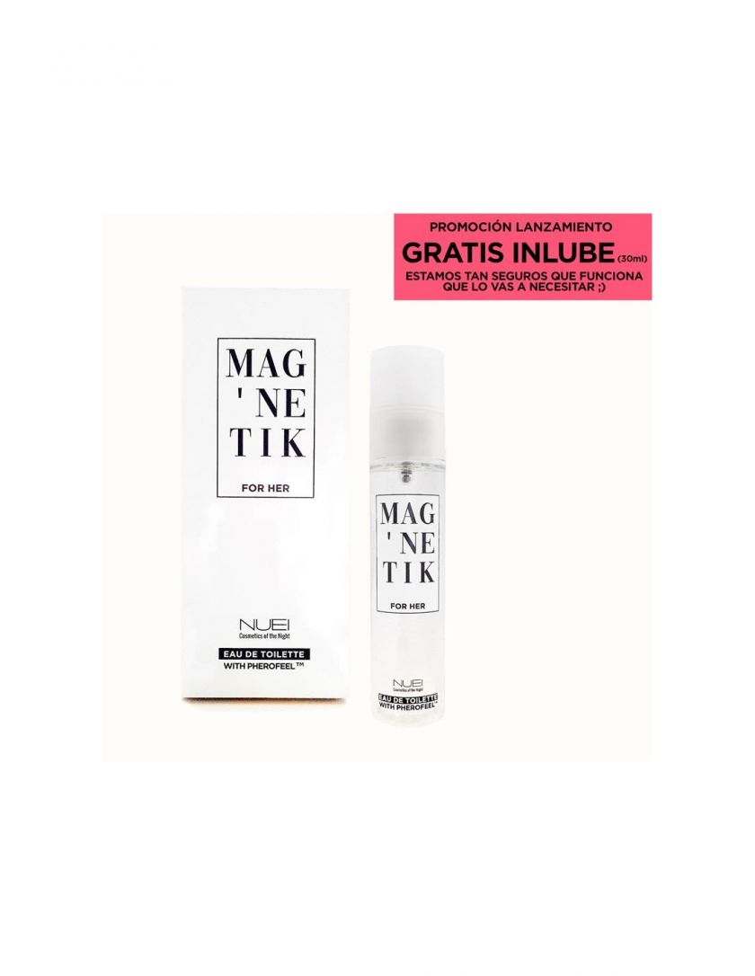 Perfume de feromonas para chica con lubricante de 30 ml de regalo