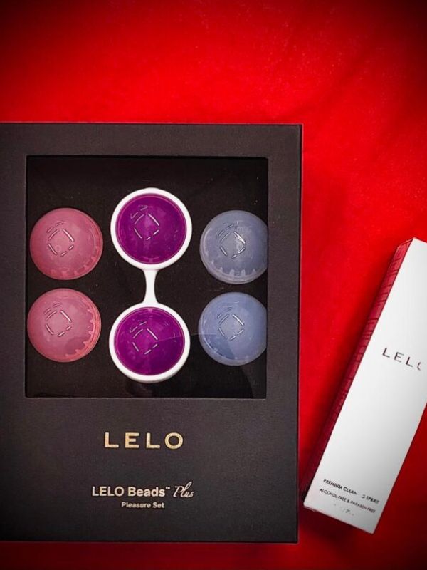 Kit Luna Beads Plus + Spray limpiador LELO