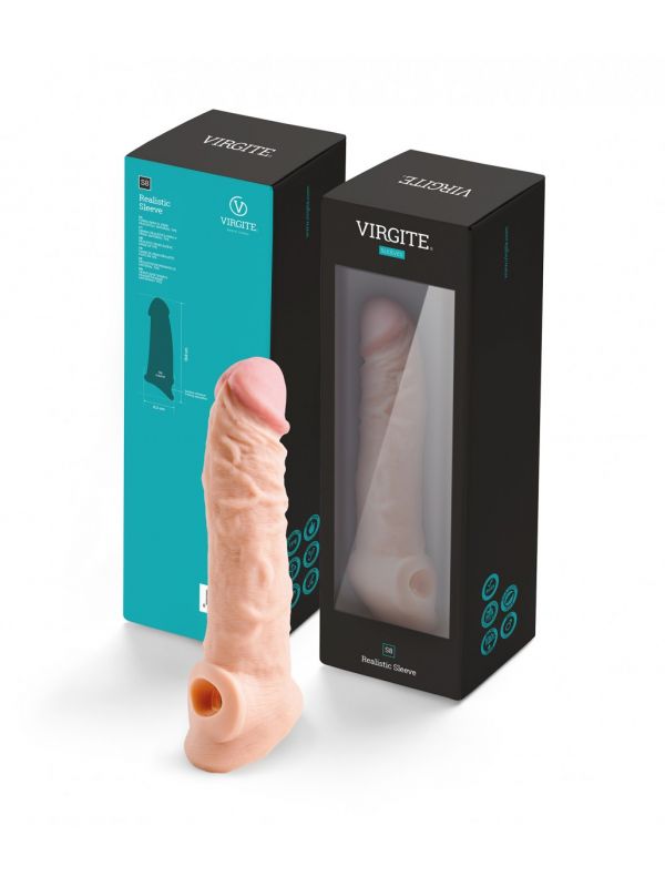 Funda Pene Realística S8 19,8 cm VIRGITE