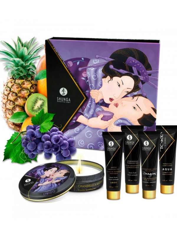 Kit SHUNGA secretos de geisha frutas exóticas